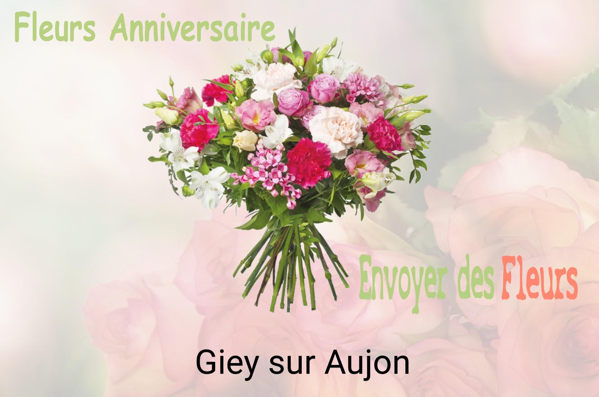 Bouquet de fleurs d’anniversaire livré à Giey-sur-Aujon