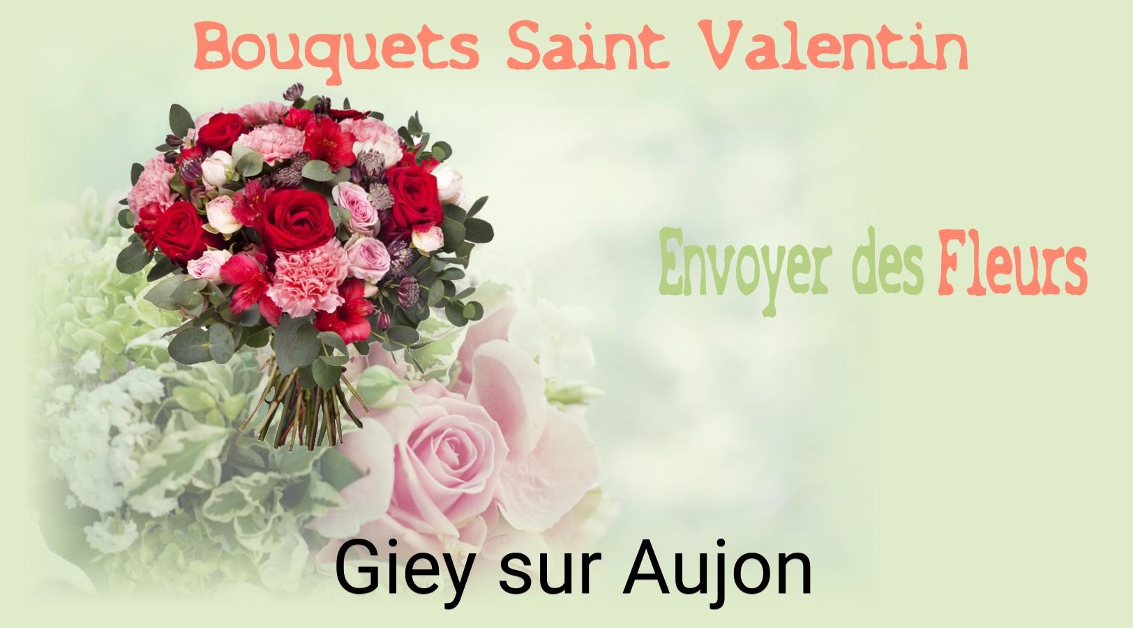 Roses de Saint-Valentin livrées à Giey-sur-Aujon